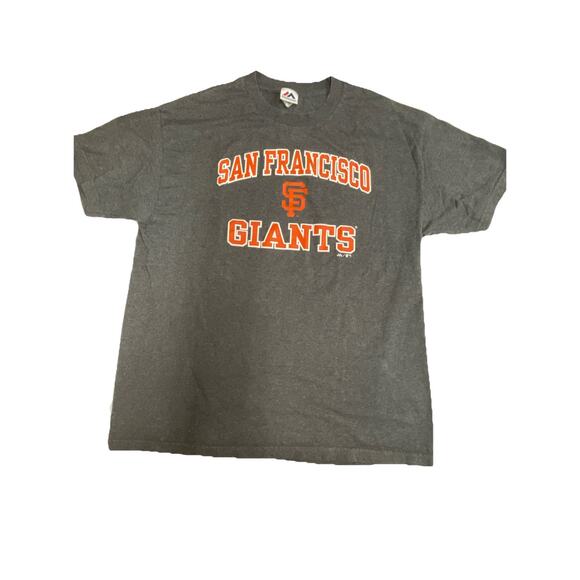 Men’s SF Giants Short Sleeve T-shirt By Majestic Size: XL - Picture 1 of 3